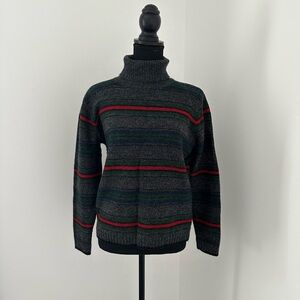 Striped Wool Sweater - size large